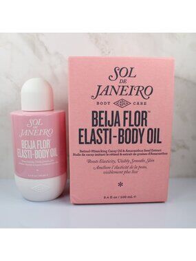 Sol De Janeiro Beija Flor Elasti-Body Oil 3.4 Fl Oz / 100 mL Boosts Skin Elastic